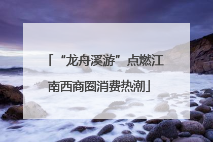 “龙舟溪游”点燃江南西商圈消费热潮
